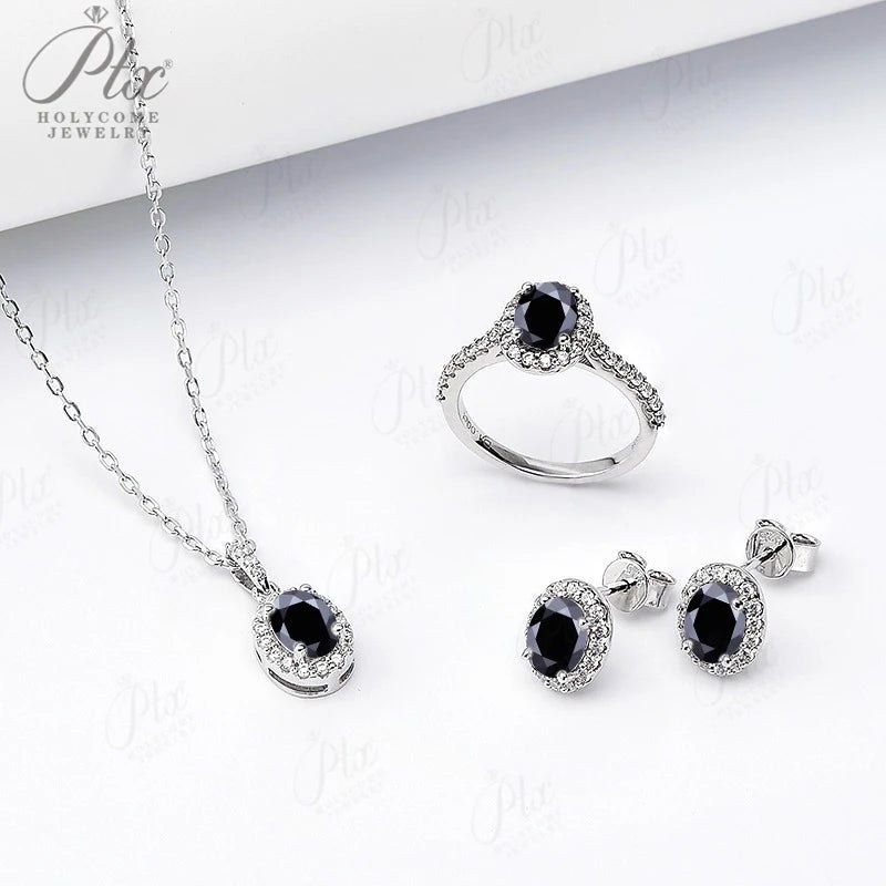 1ct Round Moissanite Earrings — view 4