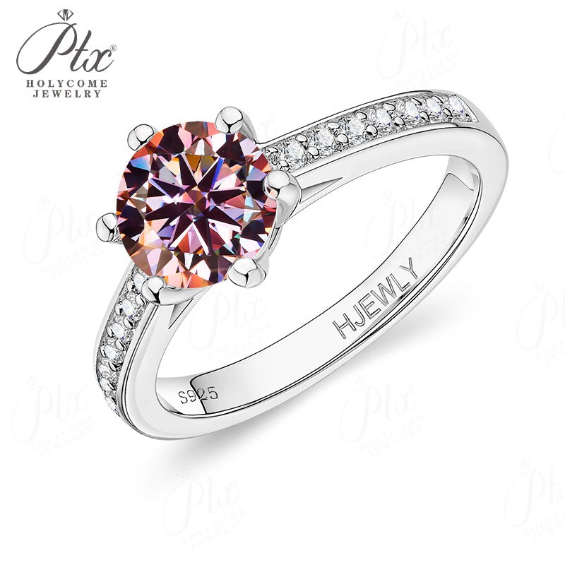 5x7mm Moissanite Ring