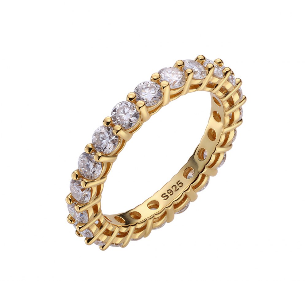 Customizable Moissanite Ring MG004