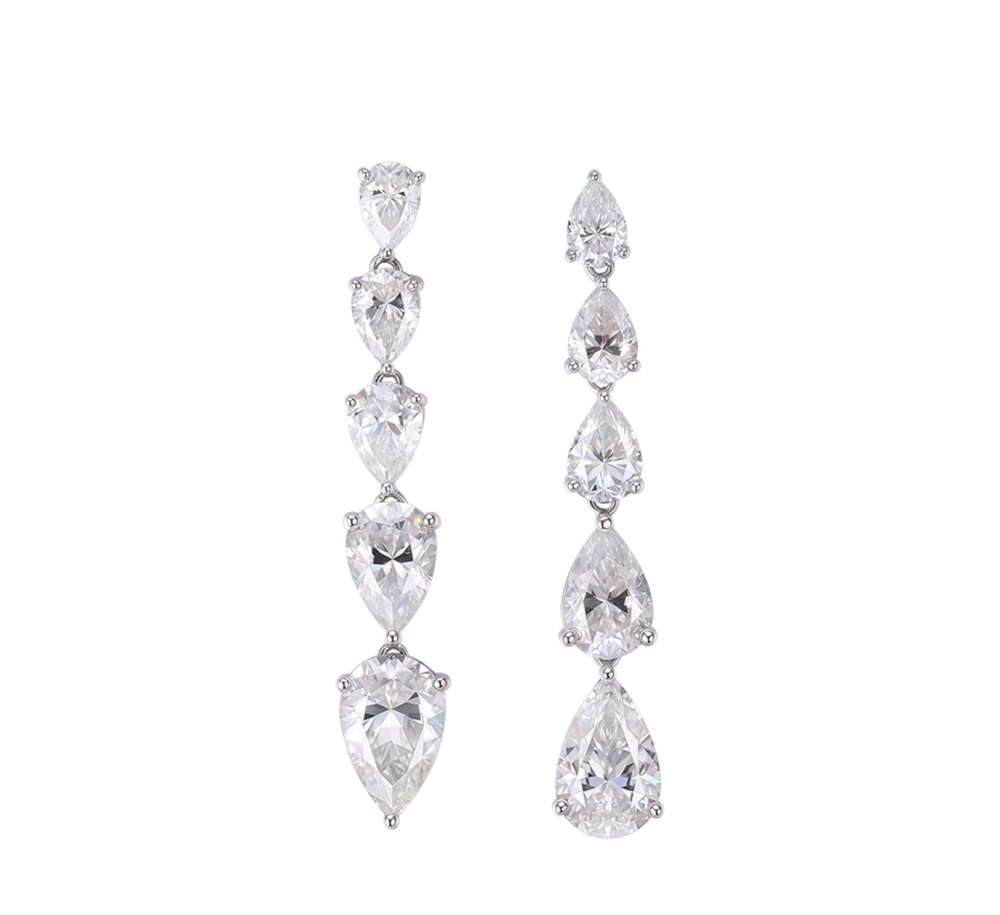 D-Color Moissanite Earrings MC035