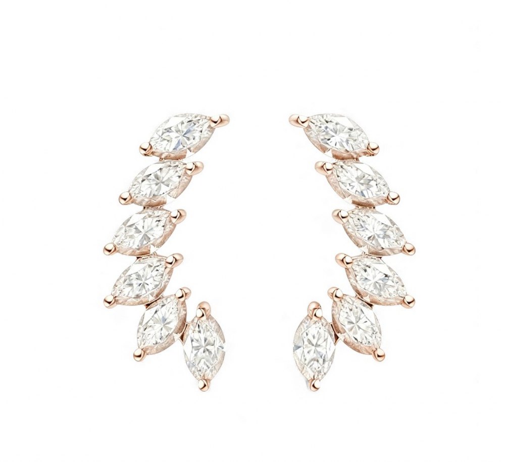 D-Color Moissanite Earrings MC078