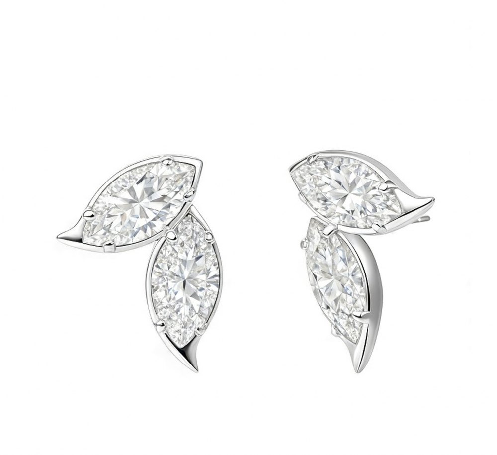D-Color Moissanite Earrings MC081