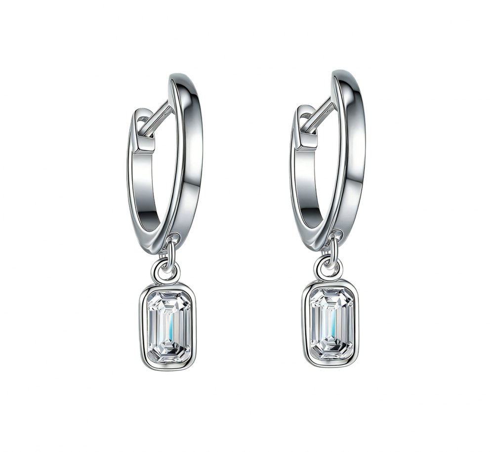 D-Color Moissanite Earrings MC096