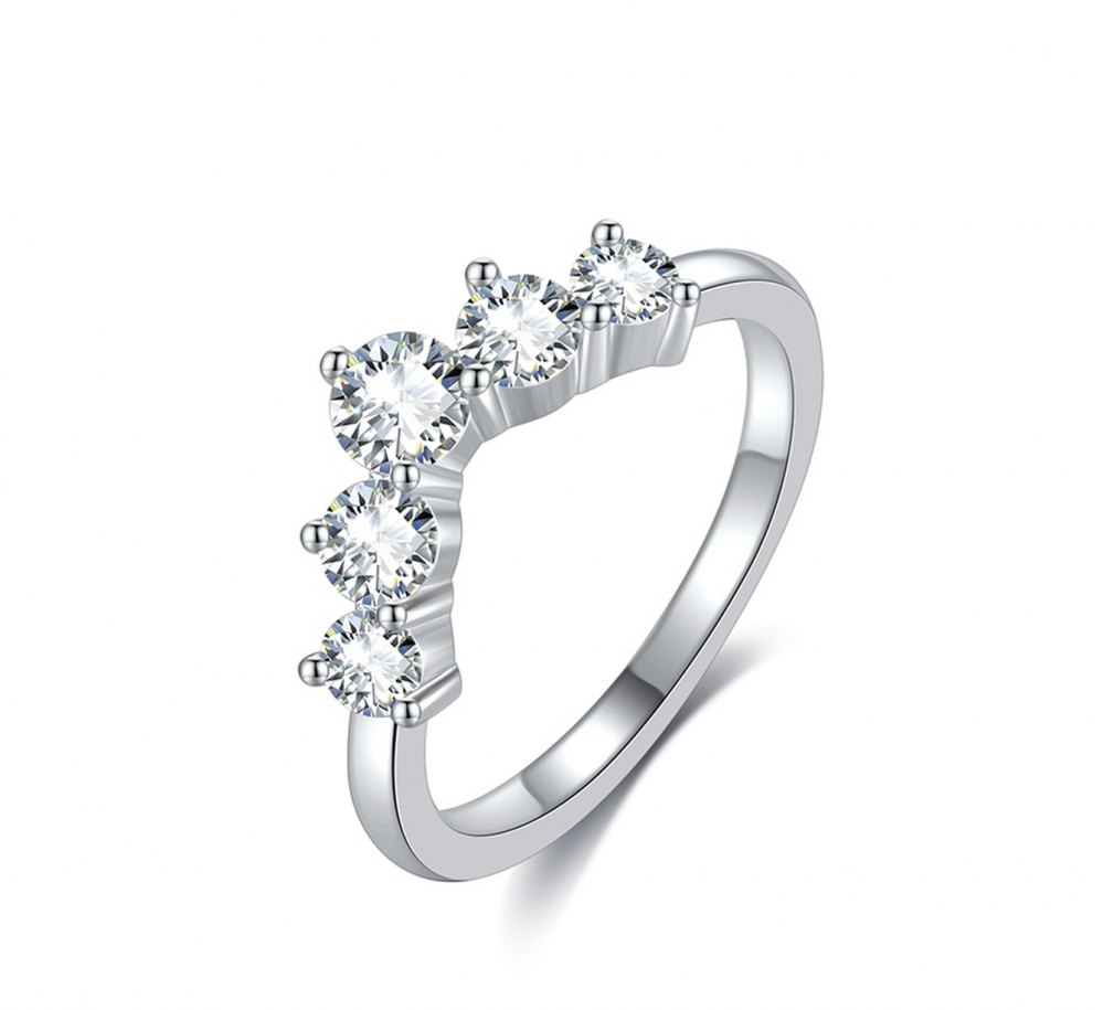 D-Color Moissanite Ring 11004