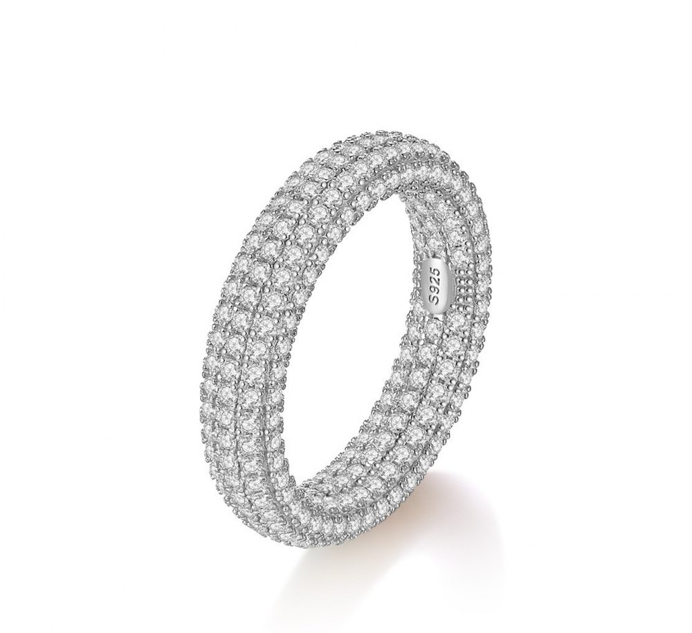 D-Color Moissanite Ring 11007