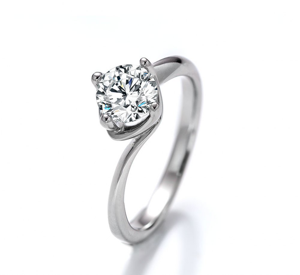 D-Color Moissanite Ring MA005