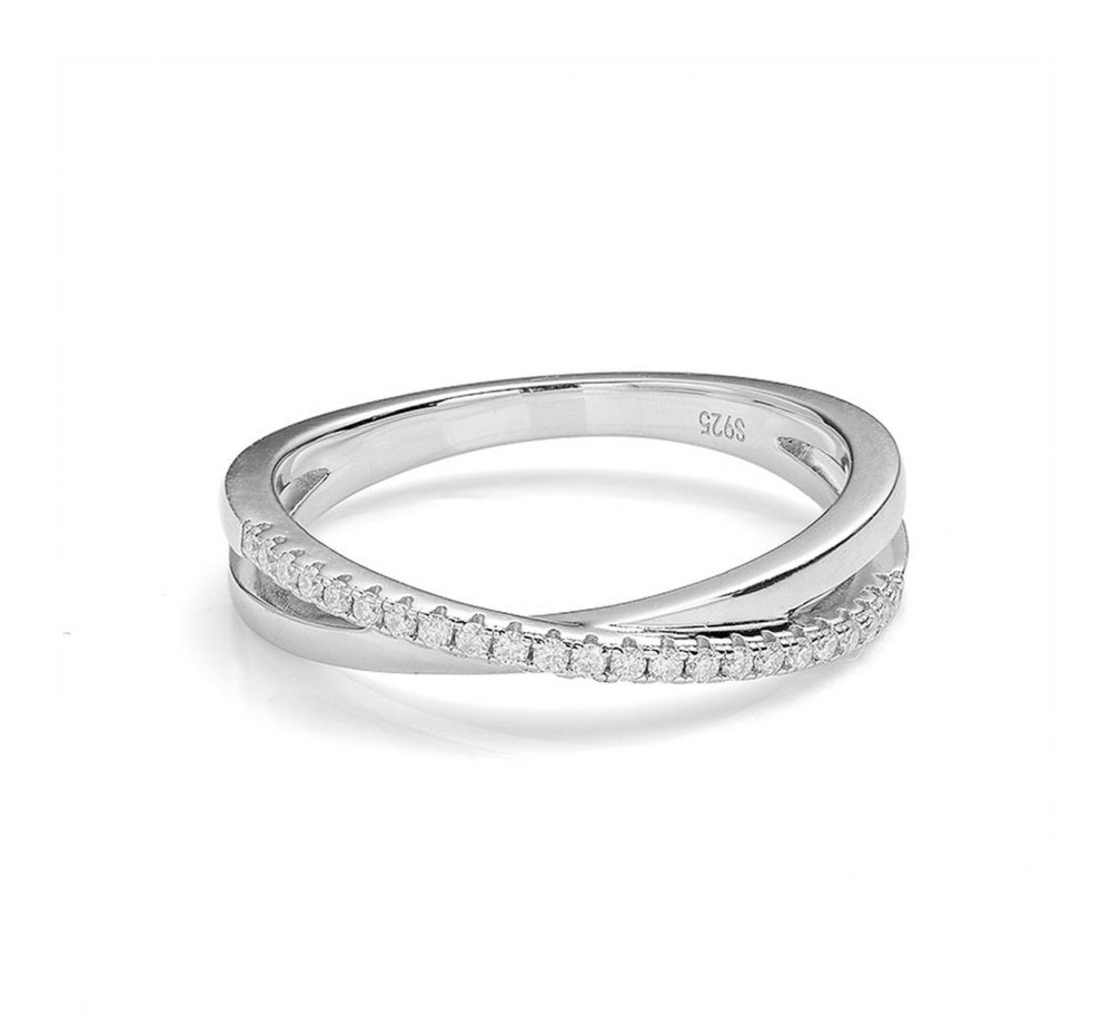 D-Color Moissanite Ring MA034
