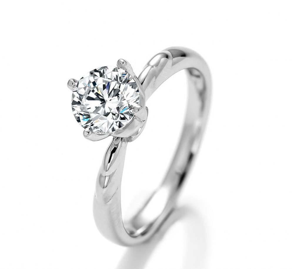 D-Color Moissanite Ring MA045