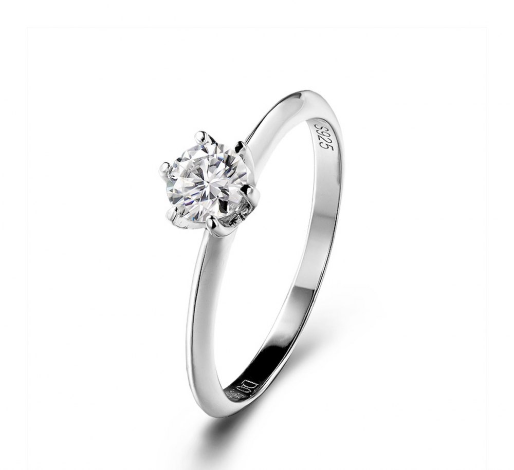 D-Color Moissanite Ring MA053