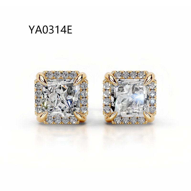 Lab-Grown Diamond Earrings - Design 2 — view 2