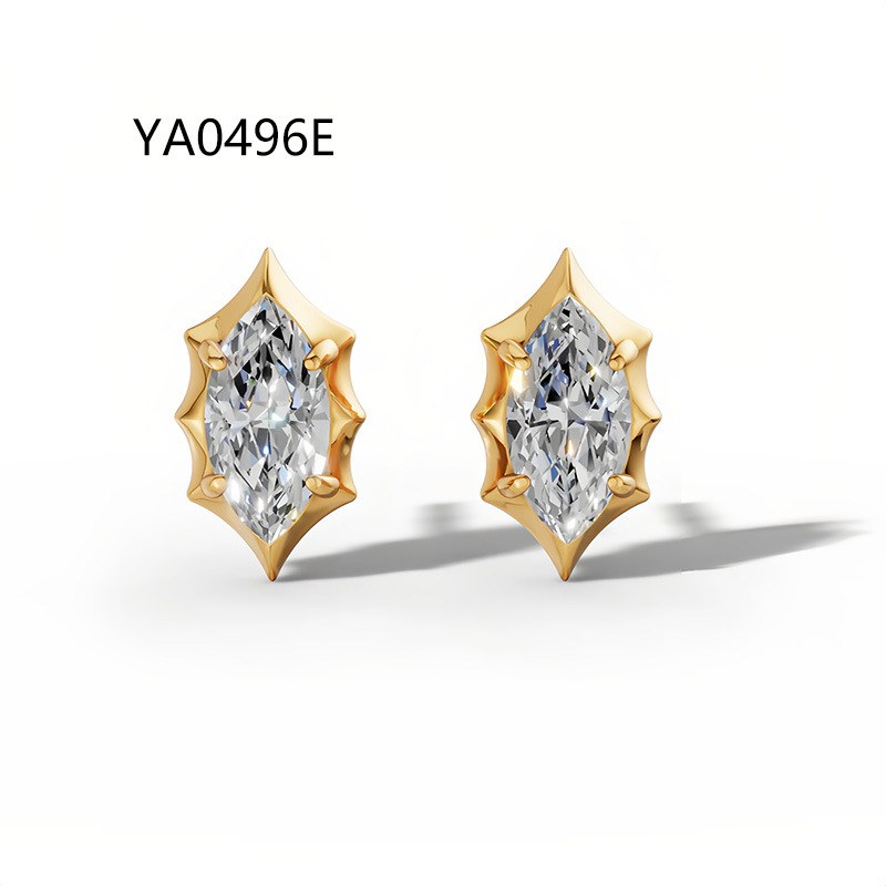 Lab-Grown Ruby Drop Earrings — view 4