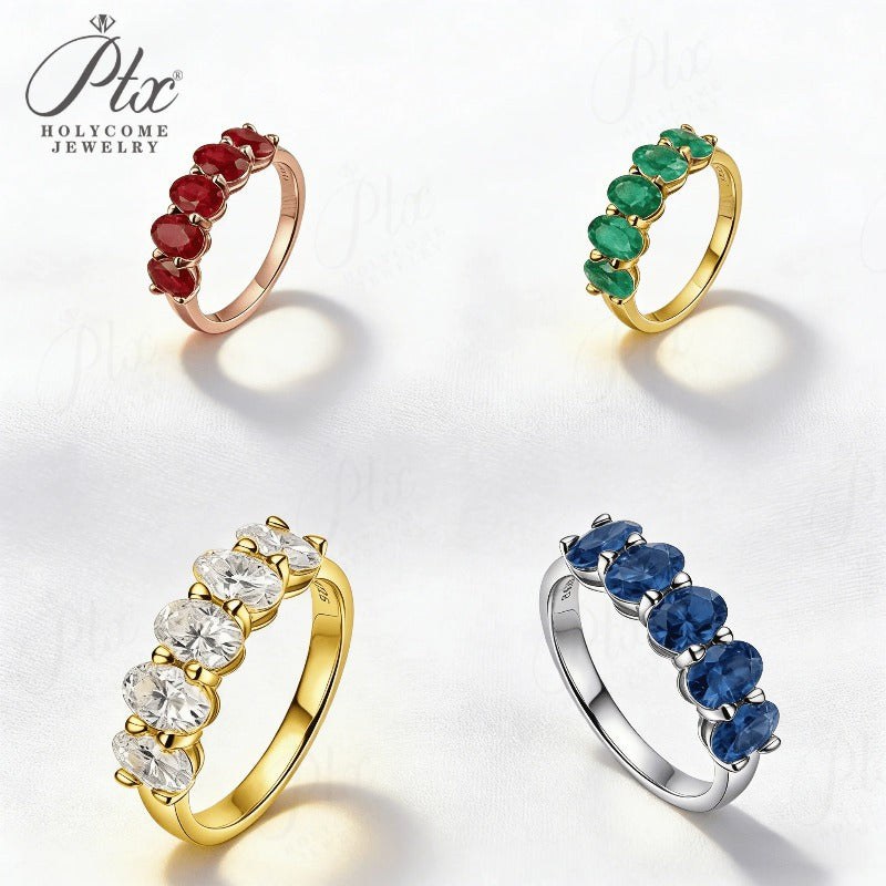 Lab-Grown Ruby Ring