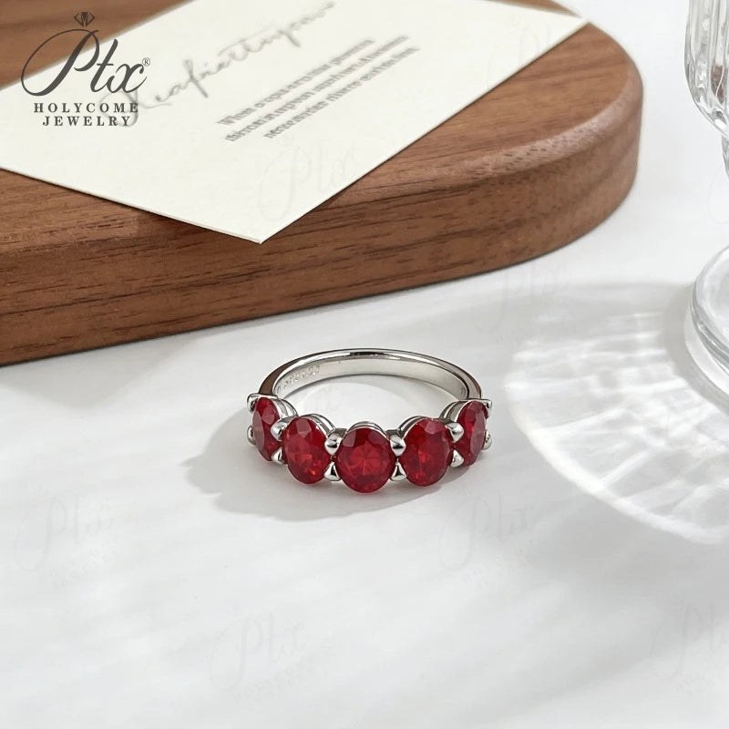 Lab-Grown Ruby Ring — view 4