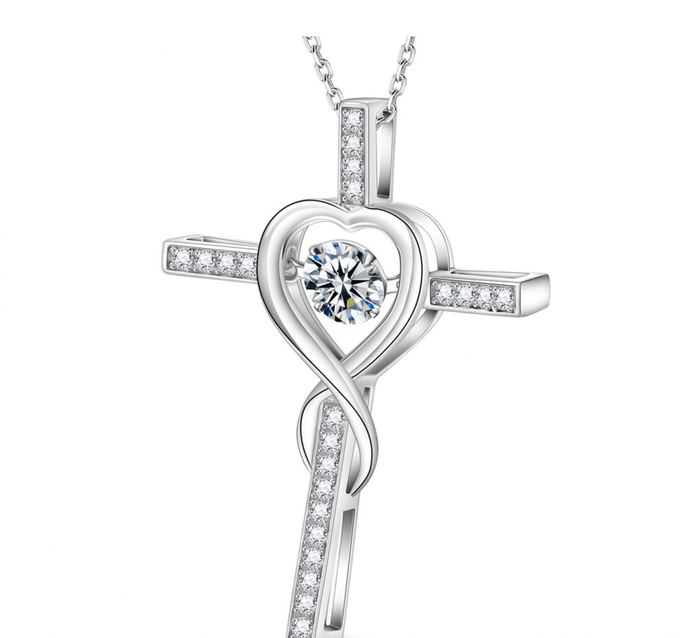 Multi-Colored Moissanite Necklace MB023