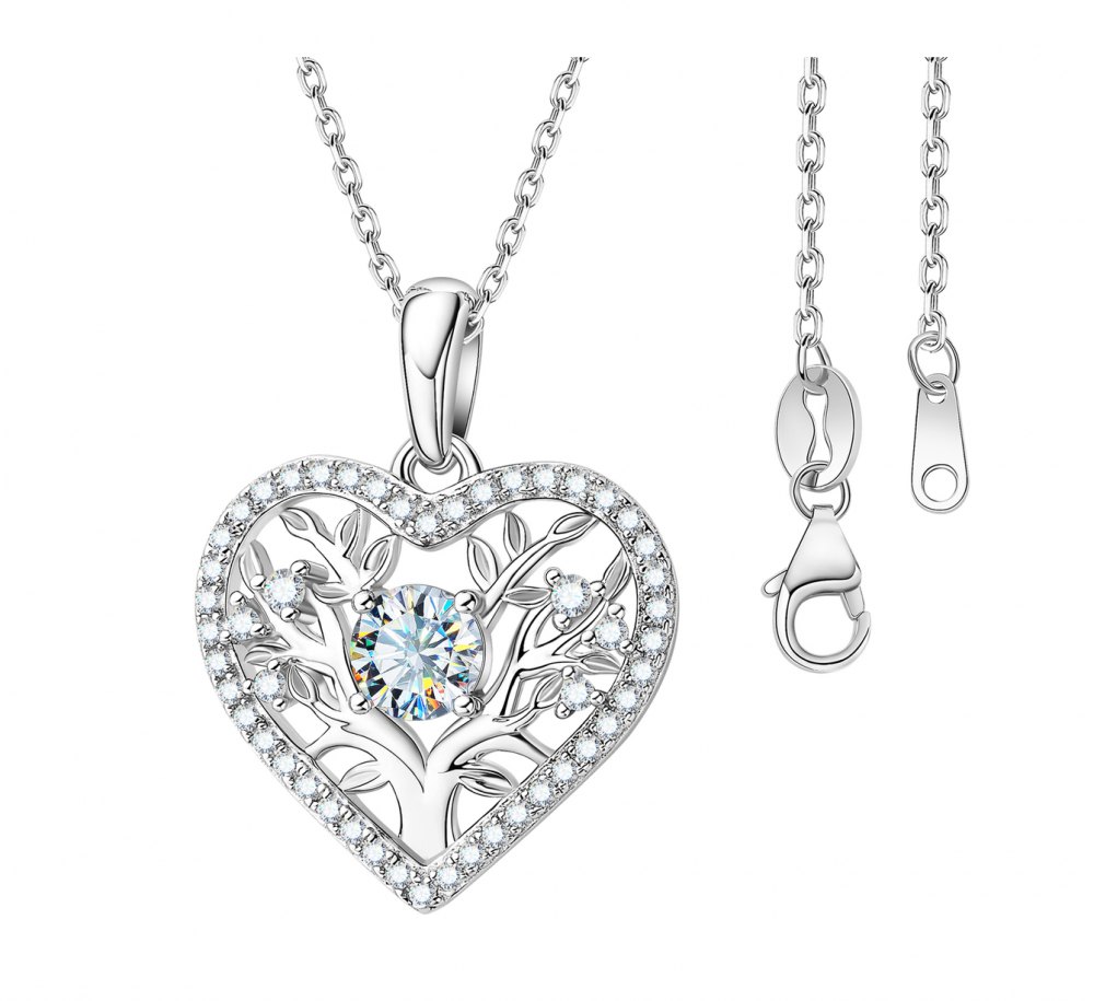 Multi-Colored Moissanite Necklace MB054