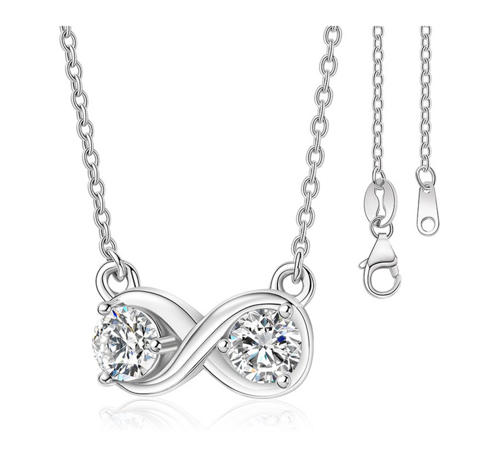 Multi-Colored Moissanite Necklace MB055