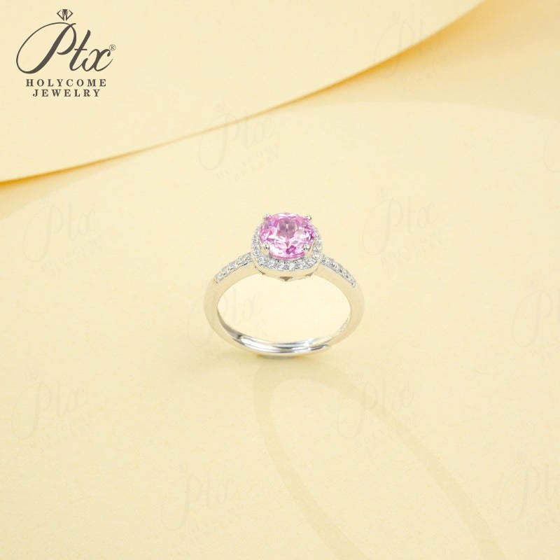 Round Sapphire Ring